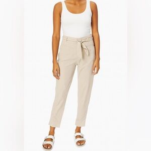 BITTE KAI RAND Cotton Blend Lightweight Joggers Oversize Tie Waist Side Pockets